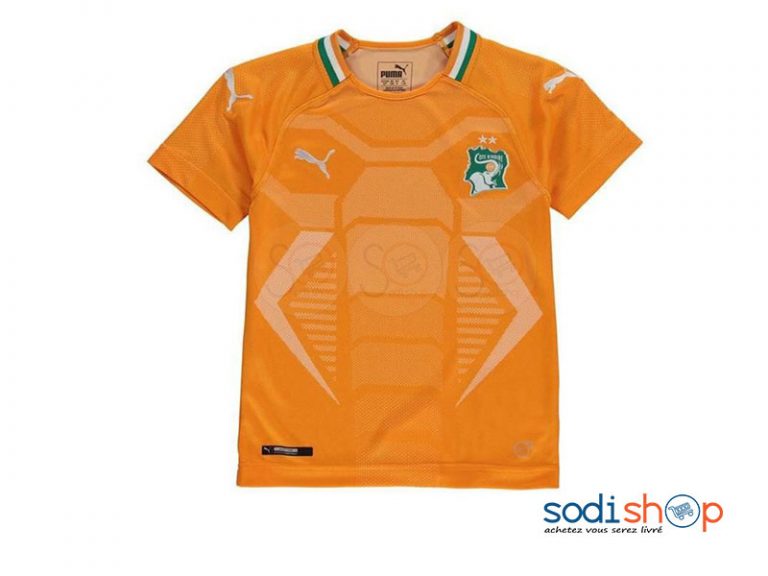 Maillot de L’Equipe de la Côte D’Ivoire 2019 Domicile