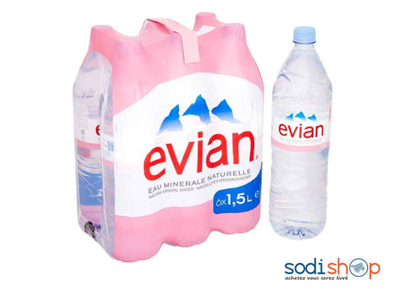 Eau Minerale Naturelle Evian Bouteille De 6 At00 Sodishop Eau Minerale Naturelle Evian Bouteille De 6 At00 Sodishop