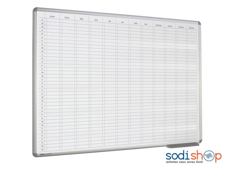 tableau blanc annuel