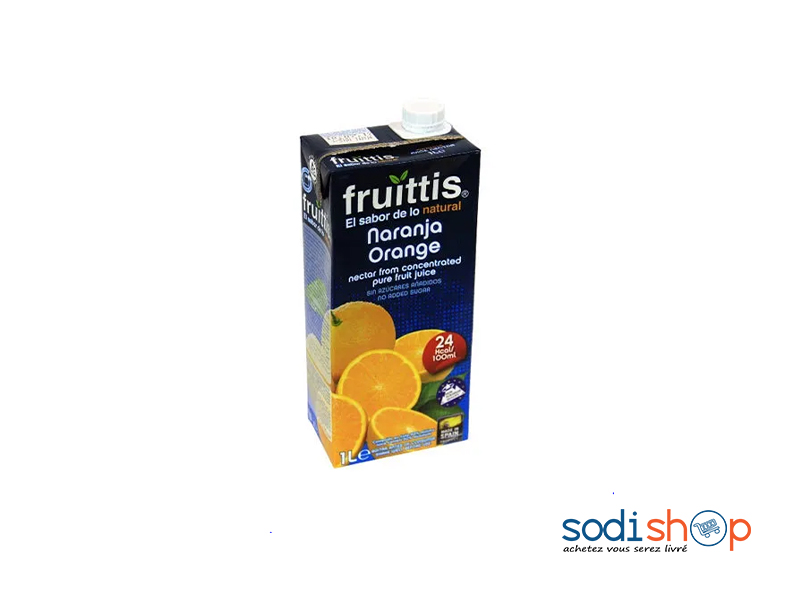 Jus De Fruit Naturel Fruittis Extrait D Orange Sans Sucre Ajoute Jf0098 Sodishop