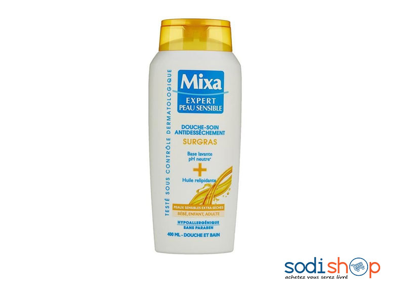 Gel De Douche Mixa Anti Dessechement Surgras 400ml Rd0084 Sodishop