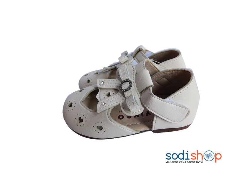 chaussure blanche pour fille