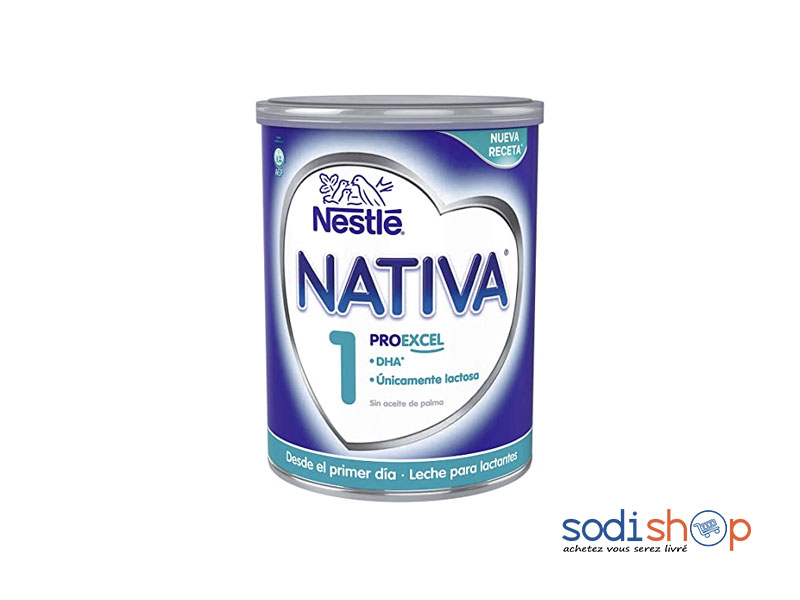 Lait Pour Bebe Nestle Nativa Proexcel 1 De 0 A 3 Mois 800g Sf Sodishop