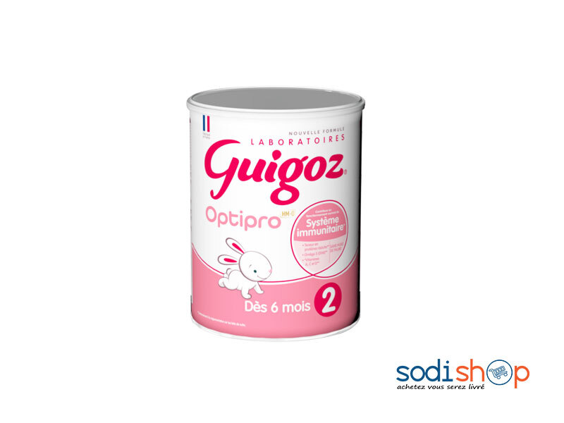 Guigoz 2 Optipro Nouvelle Formule Lait De 2eme Age 400g Kf Sodishop