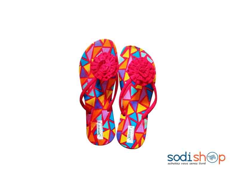 chaussures multicolores