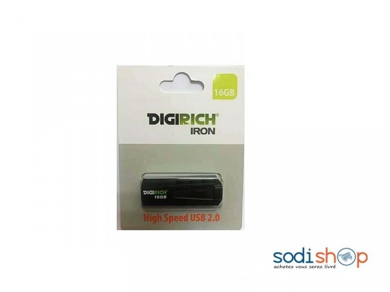 Clé USB DIGIRICh V-Cut 16Go USB Flash Drive MM00137 - SodiShop