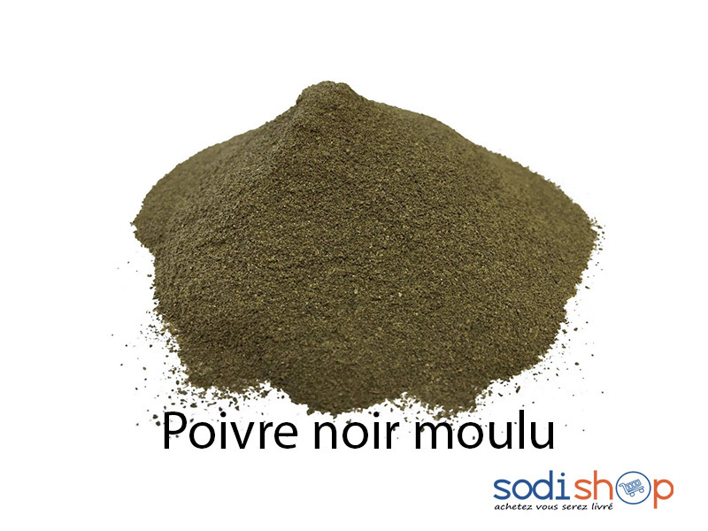 Poivre Noire en Poudre Epice et Condiment 170g LE00142 - SodiShop