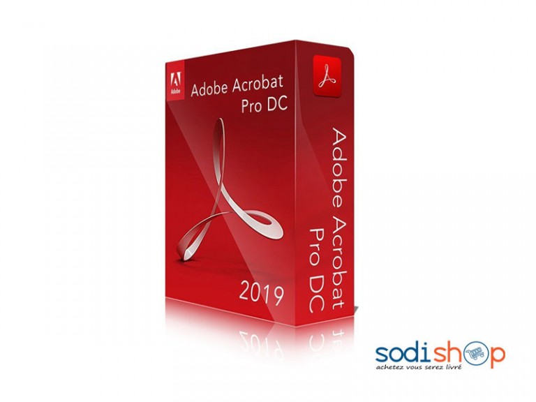 Licence Adobe Acrobat Pro DC 2019 32/64 Bits Logiciel Fichier PDF IF00144