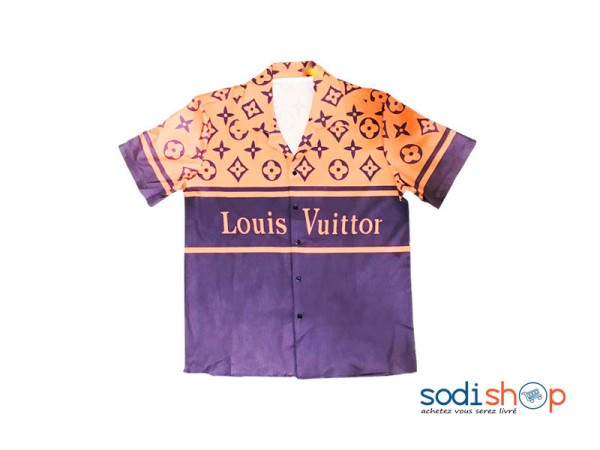 Chemise à Motif - Louis Vuitton Jaune ...