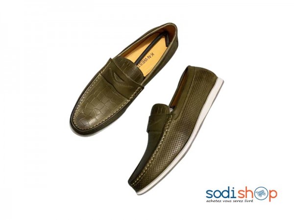 chaussure couleur rouille
