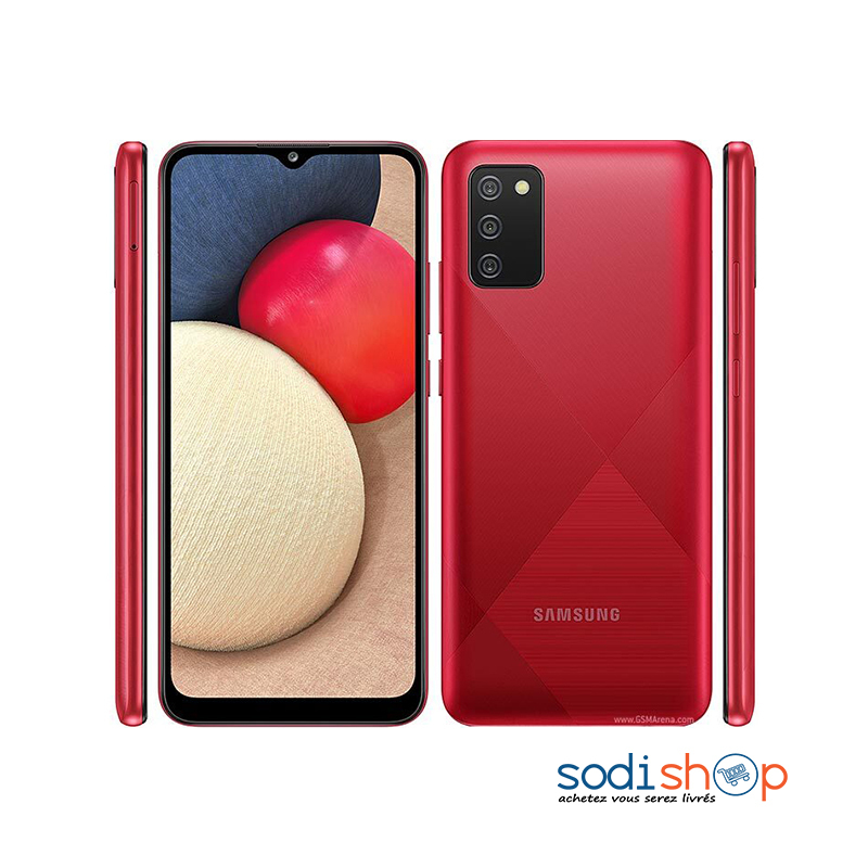 Samsung Galaxy A02s 32Go 3Go Ram - Smartphone 4G 5000mAh Dual SIM Téléphone Portable AC0095