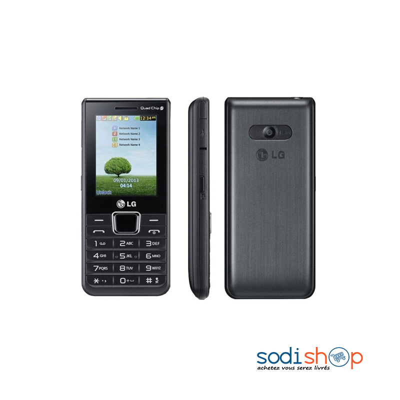 LG A395 - Téléphone Portable 4 Cartes SIM 128Mo Bluetooth Radio FM AC0095
