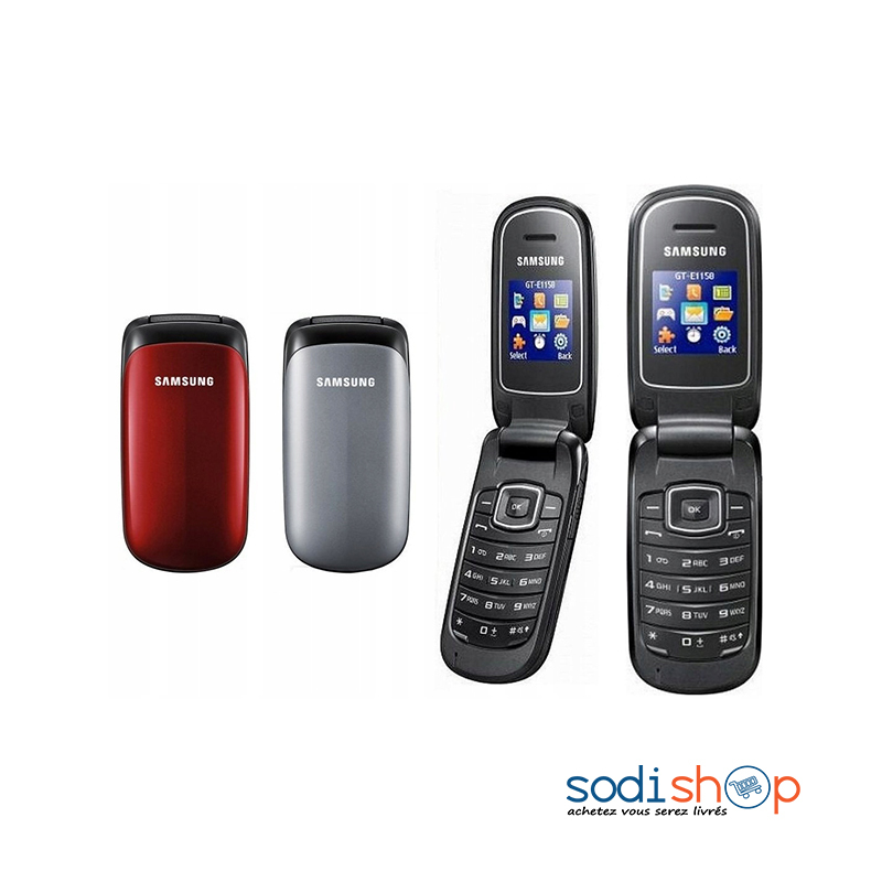 Samsung GT-E1150 Téléphone Portable à Clapet - Simple Ecran AC0095 -  Sodishop Côte d'Ivoire