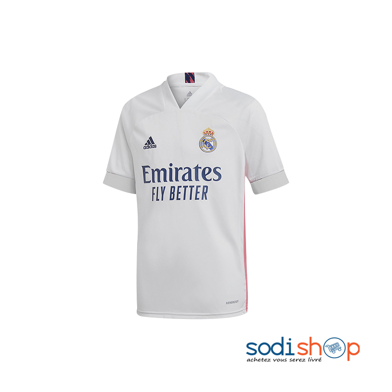 Maillot Officiel Real Madrid CF - Tenue Domicile 2020-2021 BK0096
