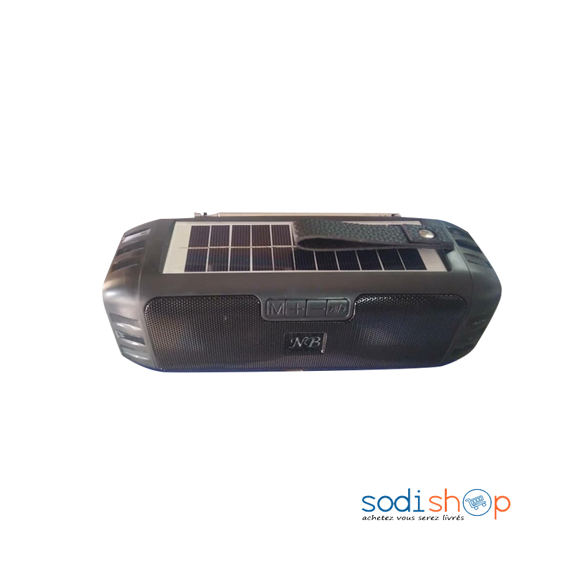 Generic Enceinte Mini haut-parleur portable à charge solaire