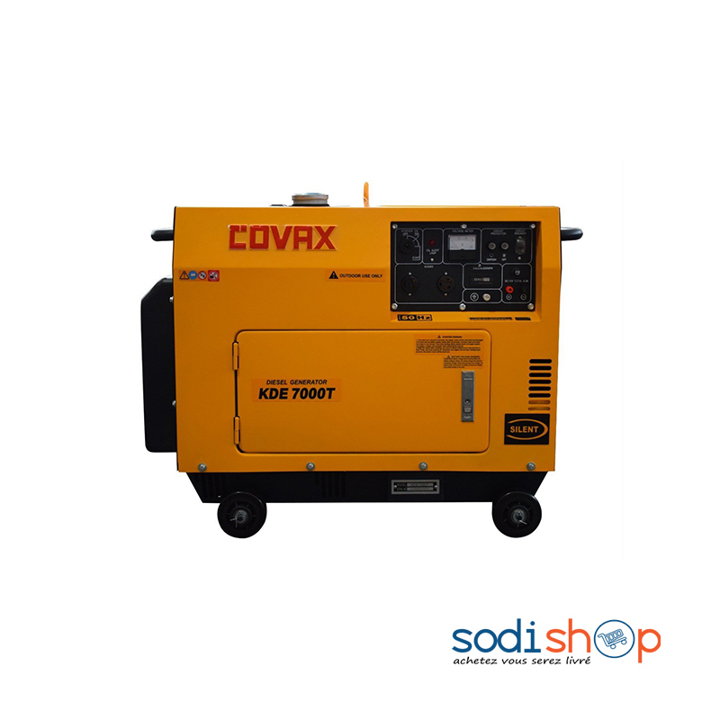 Générateur Covax KDE700T3 5kVA 380V Diesel - Groupe Electrogène