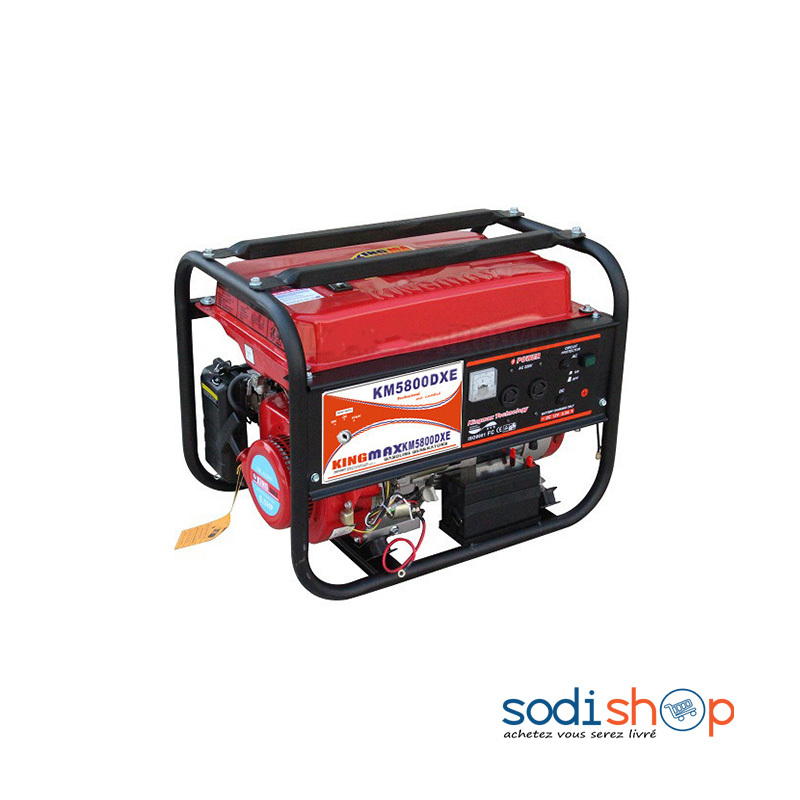 Générateur KingMax KM5800DXE à Démarrage Electrique 2.5 kVA DJ00151