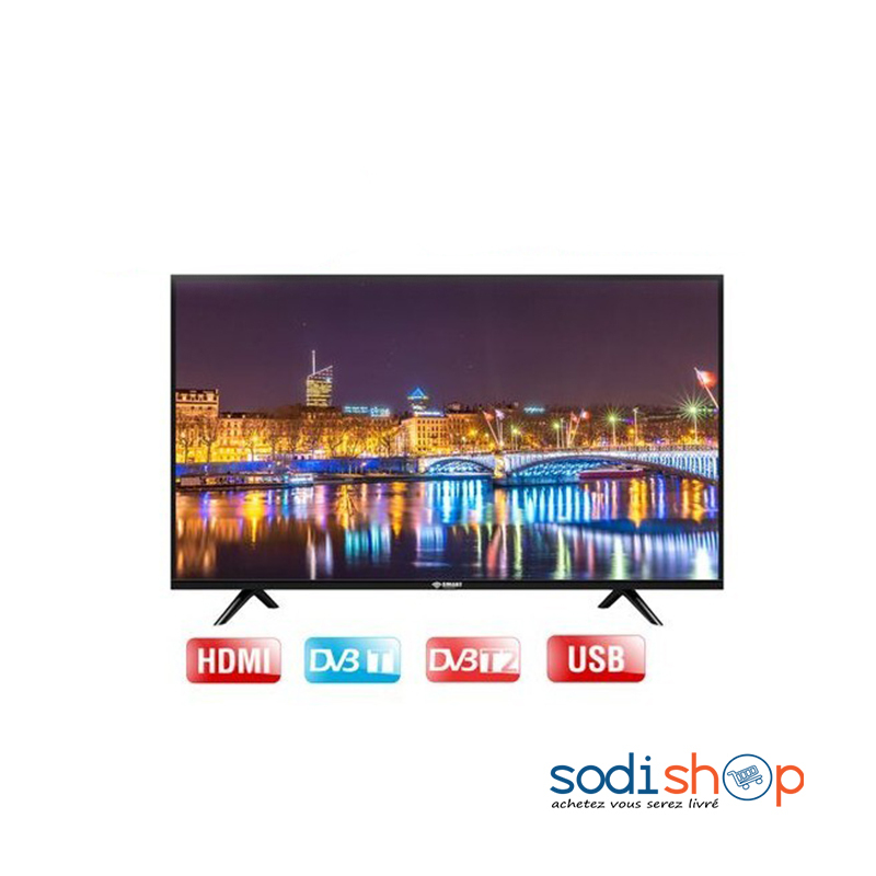 Smart Téléviseur Smart HD 32’’ Ecran Plat 32STT-3218K + Wifi - Smart Technology ST00158