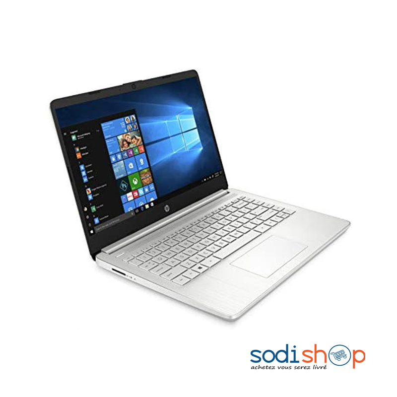Ordinateur Portable HP Notebook 14-DQ1043CL Core i3 256Go SSD 8Go Ram - PC  14.1” Couleur Argent DUB0101 - Sodishop