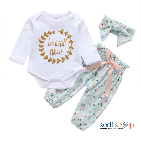 Complet Pour Bebe Barboteuse Pantalon Et Bandeau Vetement 3 Pieces Bleu Et Blanc Mg Sodishop Complet Pour Bebe Barboteuse Pantalon Et Bandeau Vetement 3 Pieces Bleu Et Blanc Mg Sodishop