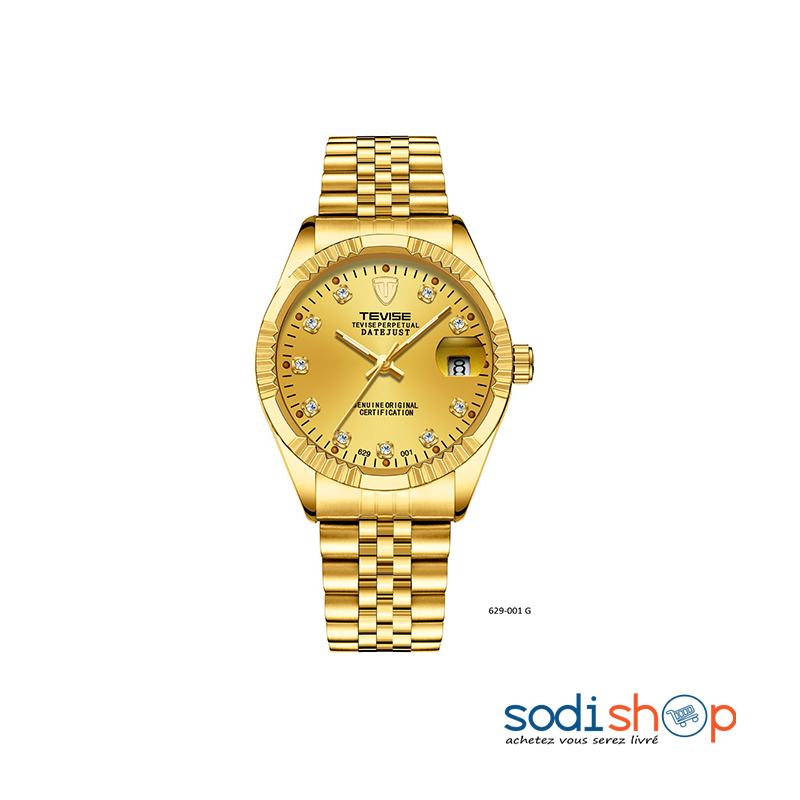 tevise gold watch