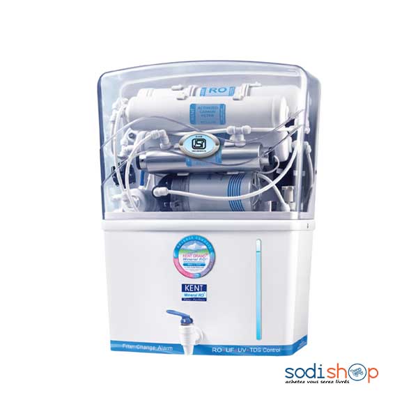Purificateur d'eau Kent Grand+ Fonction RO Design Moderne Zéro gaspillage d'Eau KT00166