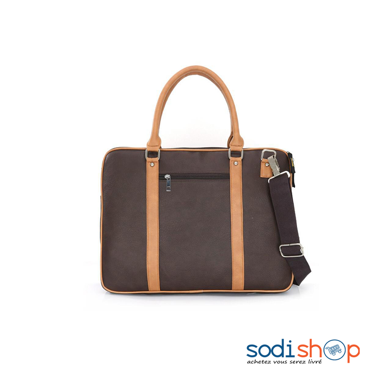 Sac Pour Ordinateur Portable - Porte-Documents en Simili Cuir Sacoche 60275  - 15.6 DIA00169 - Sodishop