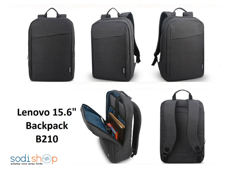 Sac à Dos pour Pc Portable 15.6 Lenovo B210 / Gris