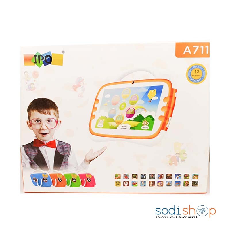 Tablette Educative IPO A711 avec Jeux et Accessoires Pour Enfant