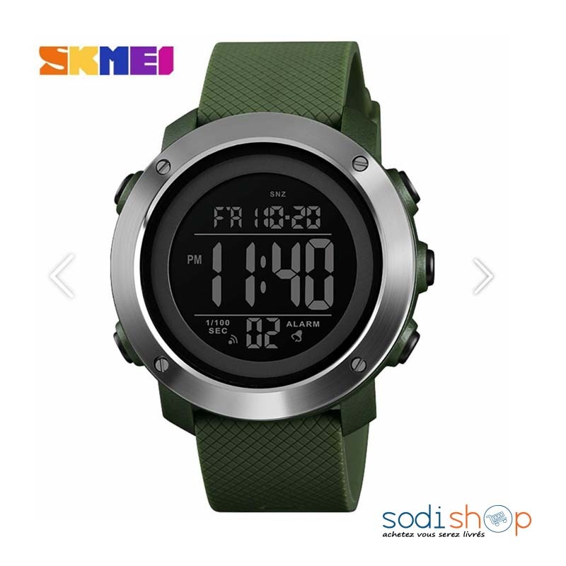 Promotion montre militaire – Montre multifonction pour homme, réveil,  Chrono, étanche 5bar.