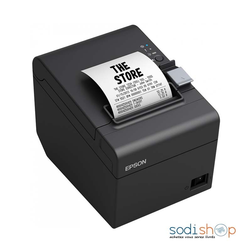 Imprimante Epson TM T20III - imprimante de reçus - Noir et blanc –  thermique - DUB0101 - Sodishop