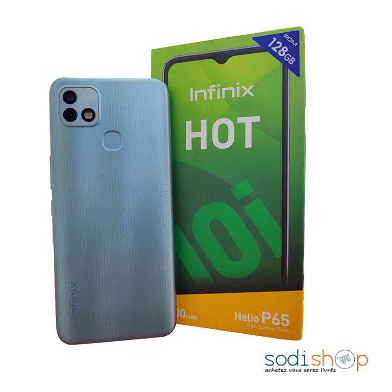 Infinix Hot 10i - Smartphone 32Go 3 Go Ram Téléphone Portable MA0016