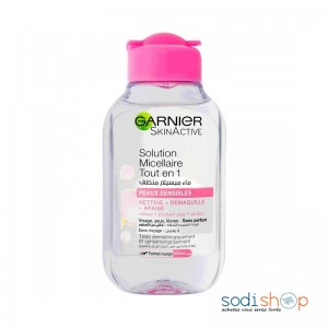 Garnier Skin Active Solution Micellaire Tout En 1 Peaux Sensibles – 100ml -  BLD00171 - Sodishop