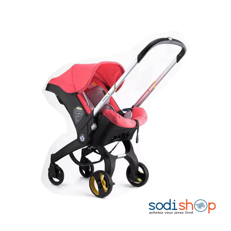 Poussette combinée 4in1 avec porte-bébé et ISOFIX