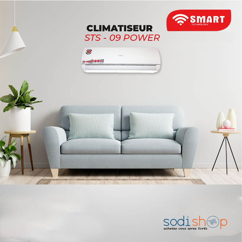 Climatiseur - Smart technology split inverter anti-corrosion et anti-bactérien 1 cv - sts-9 Mont Blanc r410 - ST00158