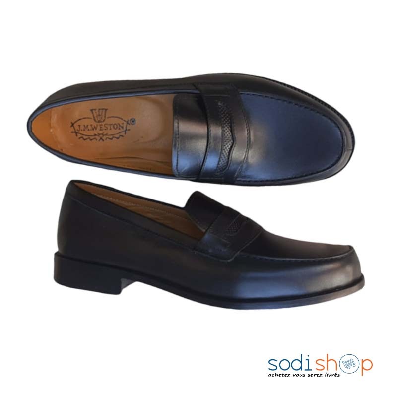 Souliers en Cuir Chaussures Classiques Couleur Noir Pour Homme