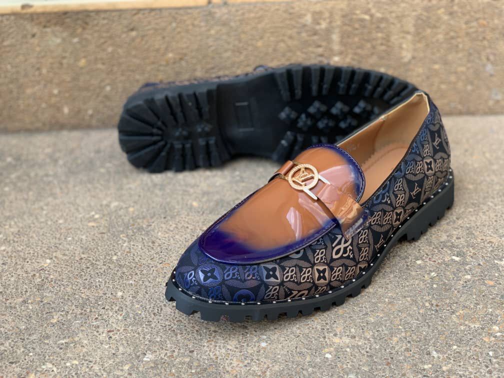 Mocassin Louis Vuitton Design Chic Chaussures Pour Homme Couleur