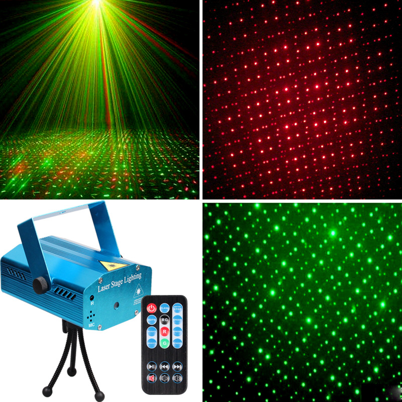 Jeu de Lumière - Projecteur Laser sur Scène Multicolore avec Télécommande -  Sodishop