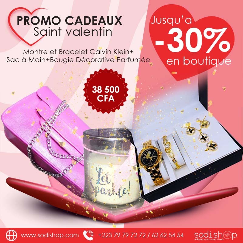 Kit Saint Valentin Cadeaux Pour Elle Ensemble Collier et