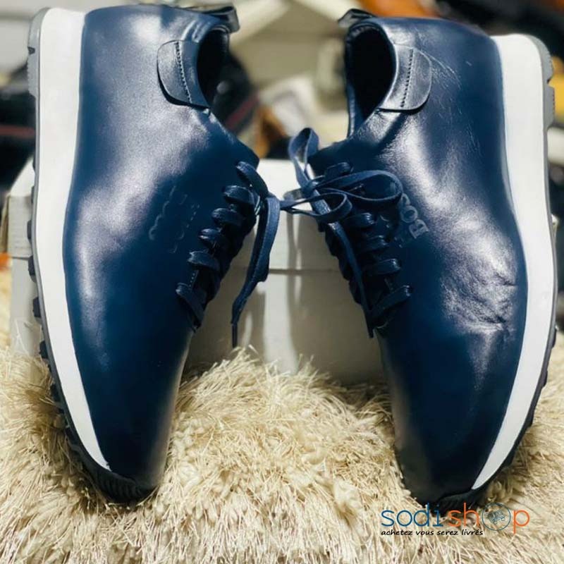 Chaussures BOSS Pour Homme - Couleur Bleu Design Chic MOH00203 - Sodishop