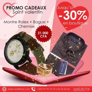 Accessoires de Luxe - Montre et Bracelets Pour Femme Design Eclatant 5  Pièces SODI00 - Sodishop