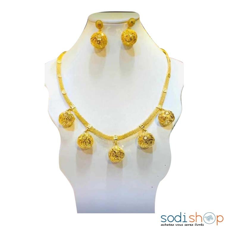 Parure Pour Femme Collier Artisanal Multicolore MT0077 - Sodishop