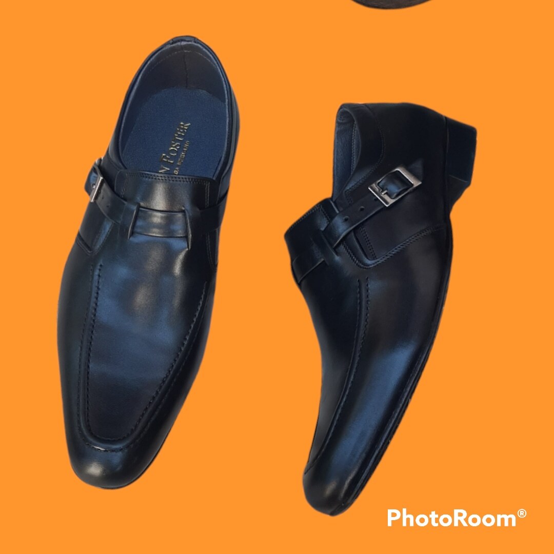 Soulier Sangle Pour Homme John Foster Fermeture Sangle