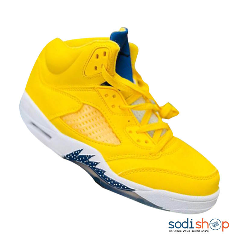 Basket jordan jaune new arrivals
