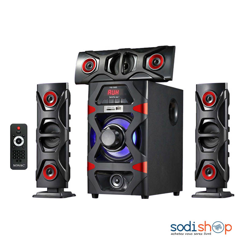 Boomer Speaker Haut Parleur - Modèle 3.1--AK-1403 - NAS00216 - Sodishop