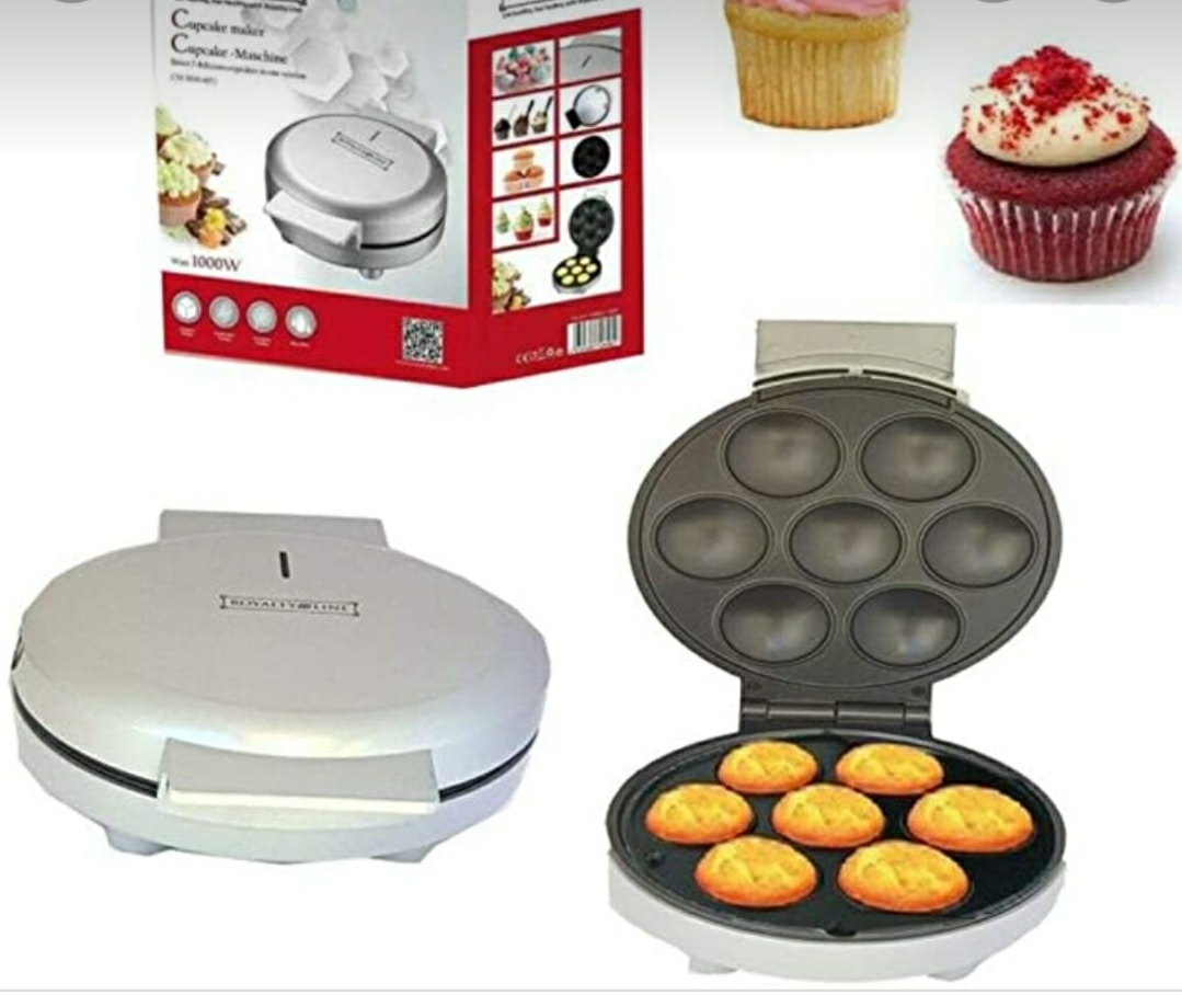 Machine à Cupcake - Royalty Line Cupcake Maker Rl-Cm1000 - Crêpière Electrique Techwood BZE00199