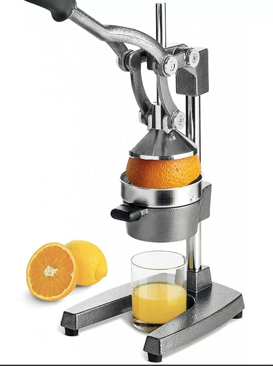 Hand Juicer - Presse-Fruit Manuel Mixeur en Acier Inoxydable