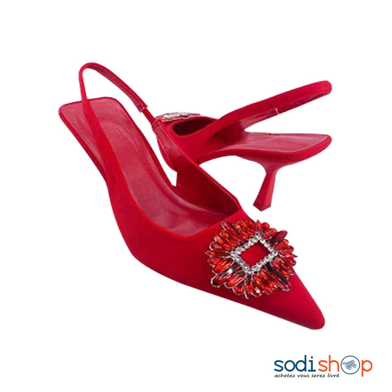 Chaussures Pour Femme Design Chic - Talon de Mode Couleur Assortie DUG00210  - Sodishop