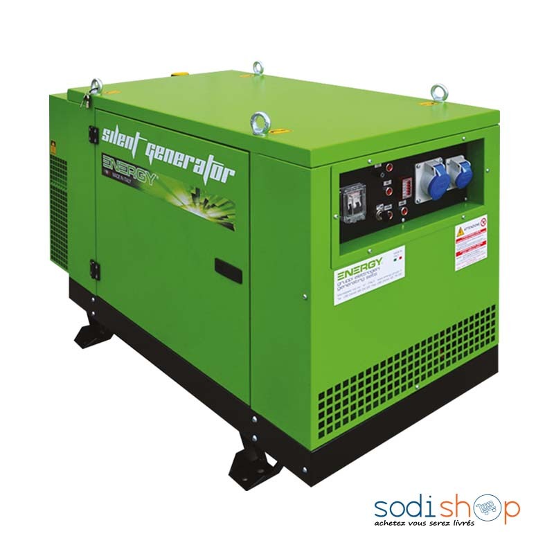 Générateur Silencieux Energy 30 KVA - Groupe Electrogène Moteur Diesel -  Sodishop