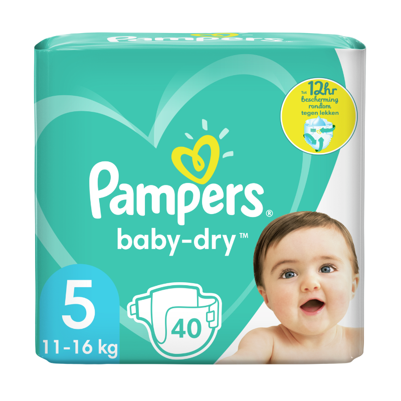 Couches Pour Bébé N 5 11-16KG - PAMPERS - Baby-dry - FTM00228 - Sodishop
